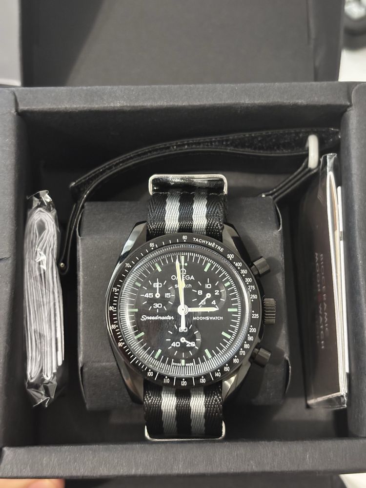 Omega x swatch mission to mercury