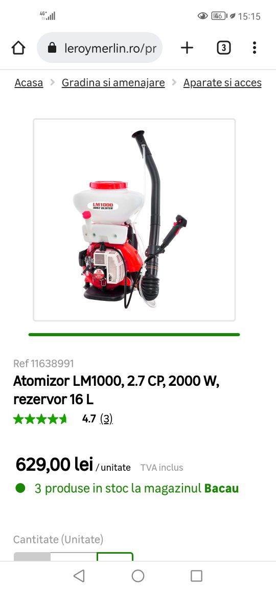 Atomizor LM 1000