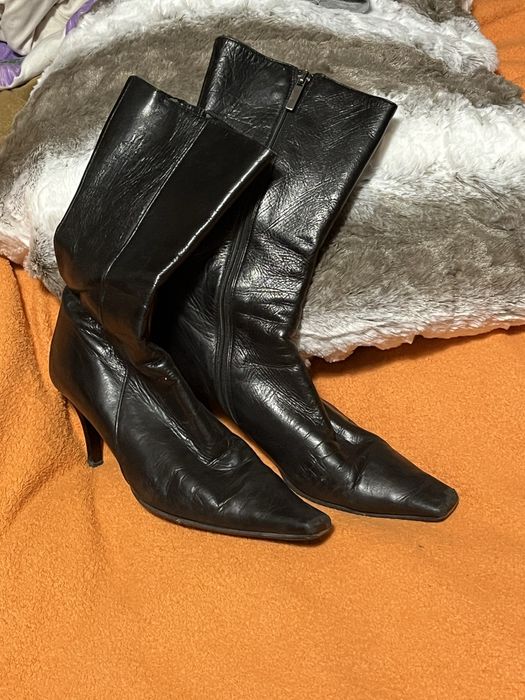 Cizme piele naturala 38 made in italy