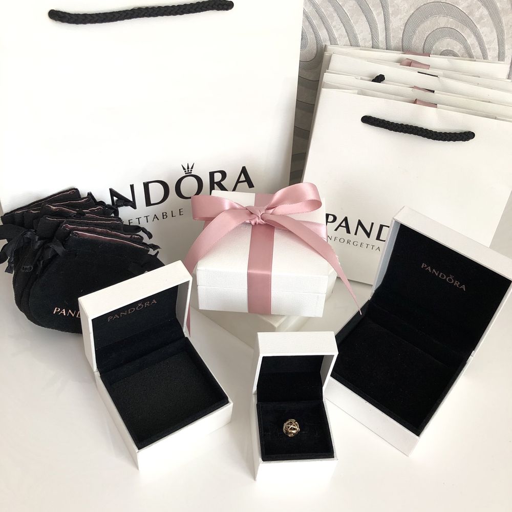 Пандора брендовые пакеты коробочки упаковка Pandora