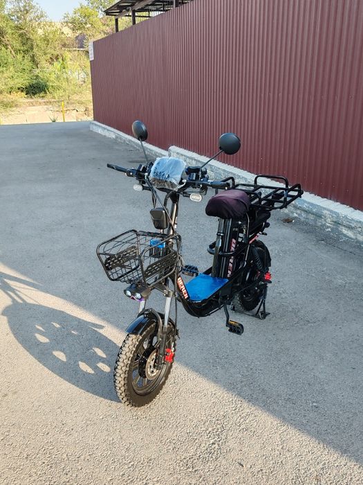 Продам срочно электровелосепед в новом состоянии