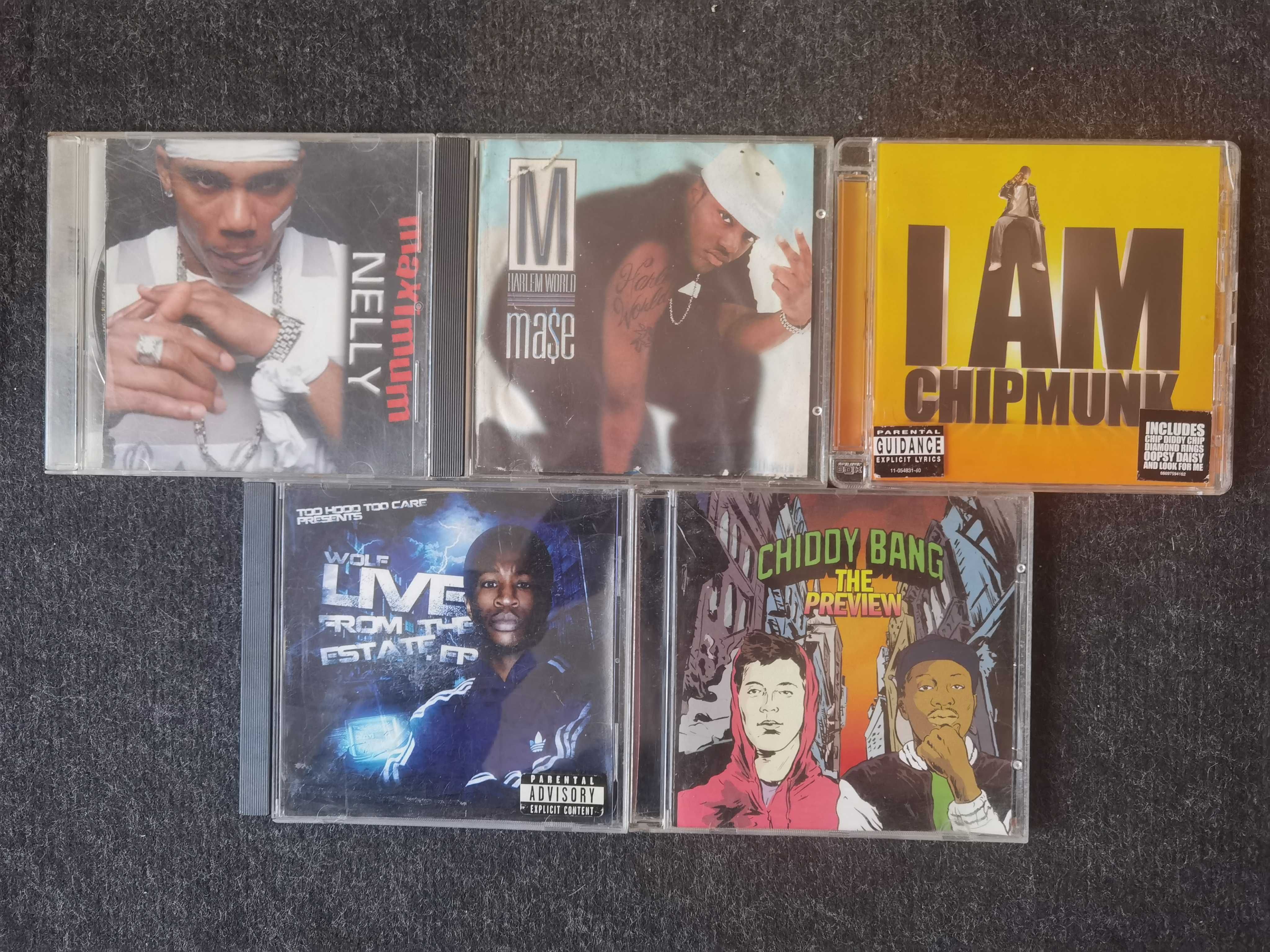 CD-uri audio Rap,Hip-Hop: 50 Cent,Nelly,Usher, Nerd, Ja Rule,Lemar,etc
