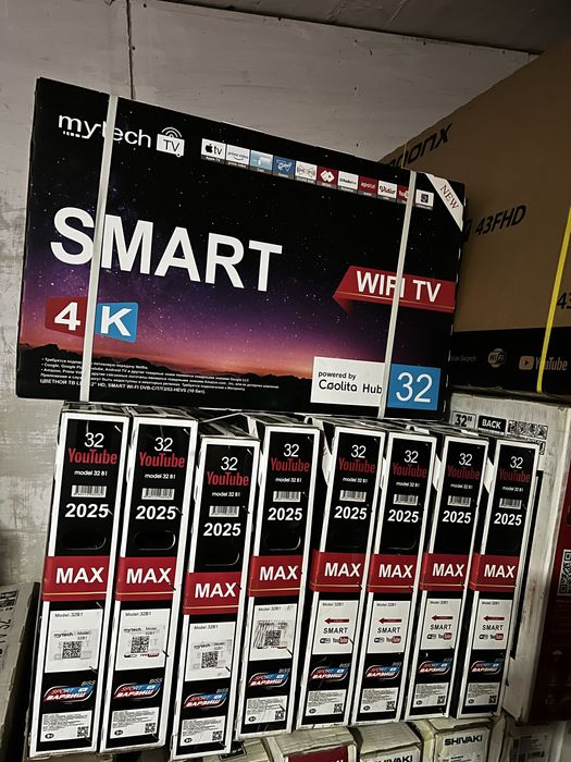 Televizor 32 . 43 . Smart Android galasavoy russian kanal bepul