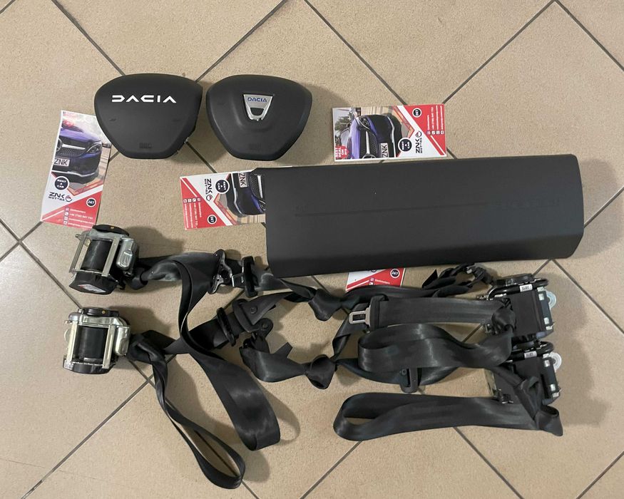 Dacia Duster airbag volan pasager set centuri de siguranta 2019 - 2024