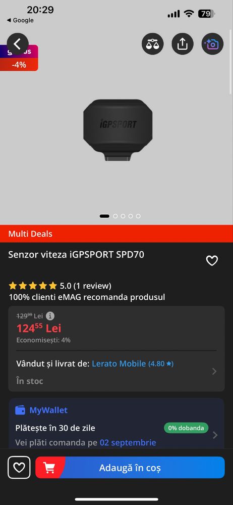 Vând Ciclocomputer IGPSPORT