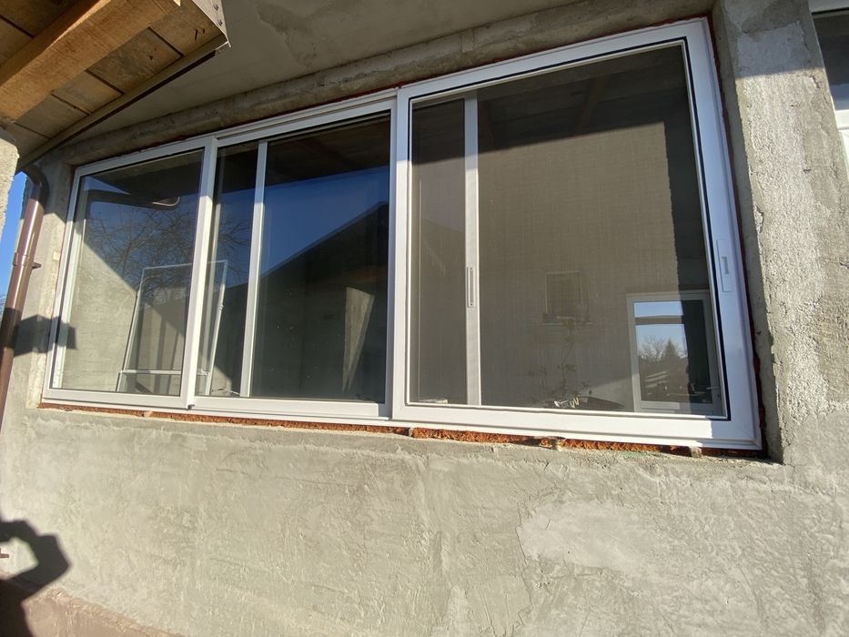 De vânzare tâmplărie aluminiu cu geam simplu