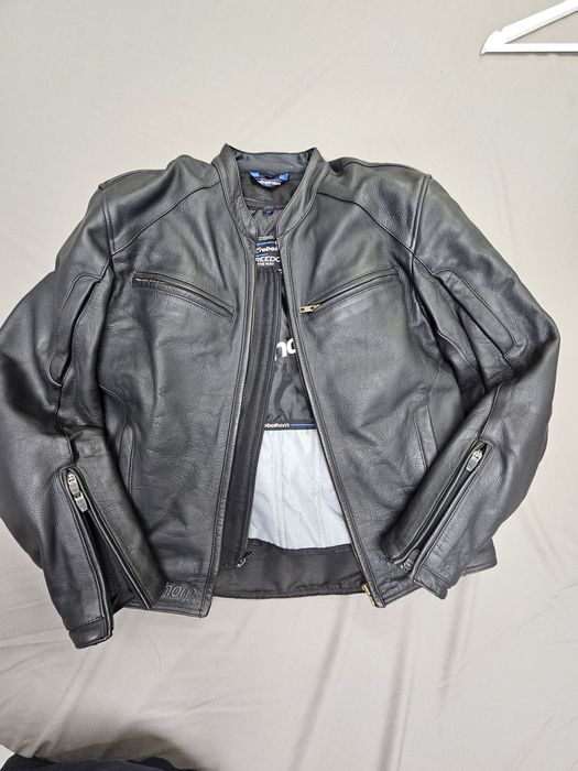 Geacă moto din piele Rebelhorn M