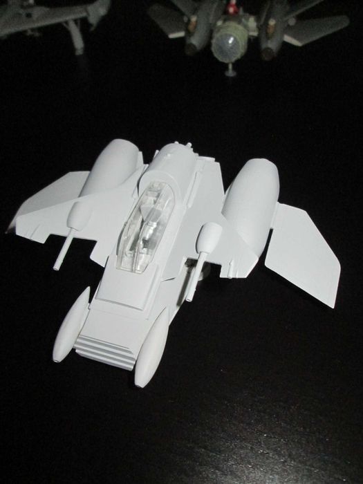 Space Fighter din universul Star Wars. Unicat, original (kitbashing)