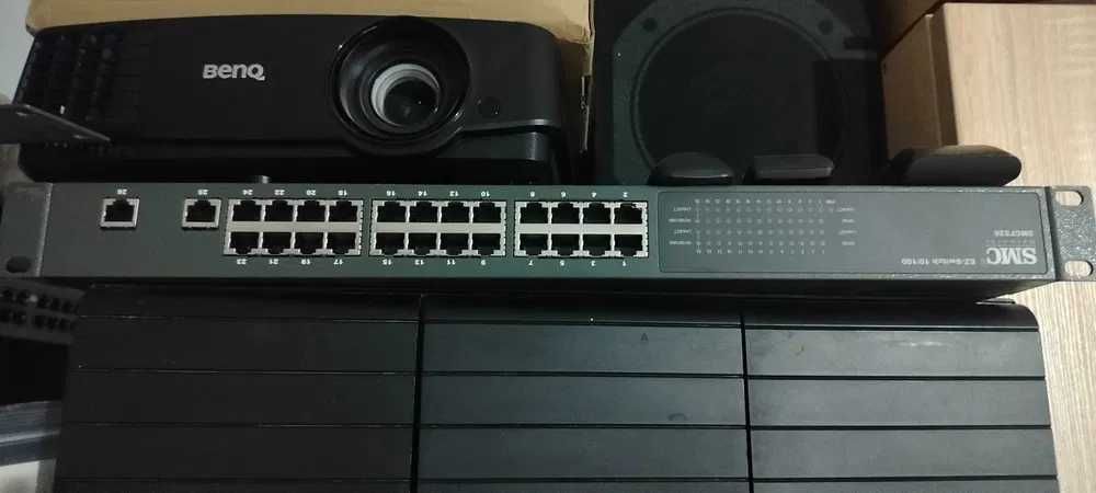 Switch RPC SW16P, 16-Port 10/100MBps N-Way1 Buc SMC, si de 24 Port,