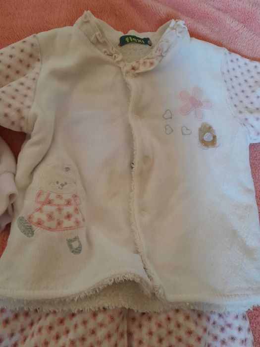 Плюшен Ромпър/гащеризон и Комплект  лот за бебе