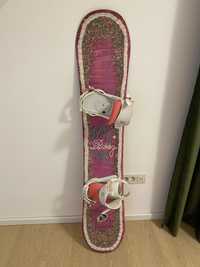 Placa snowboard DC Biddy cu legaturi Union B4BC Milan