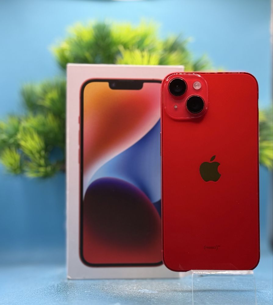 ГАРАНЦИОНЕН!!! Apple iPhone 14, 128GB, 6GB RAM, 5G, RED
