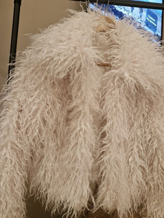 ново дамско палто косъм