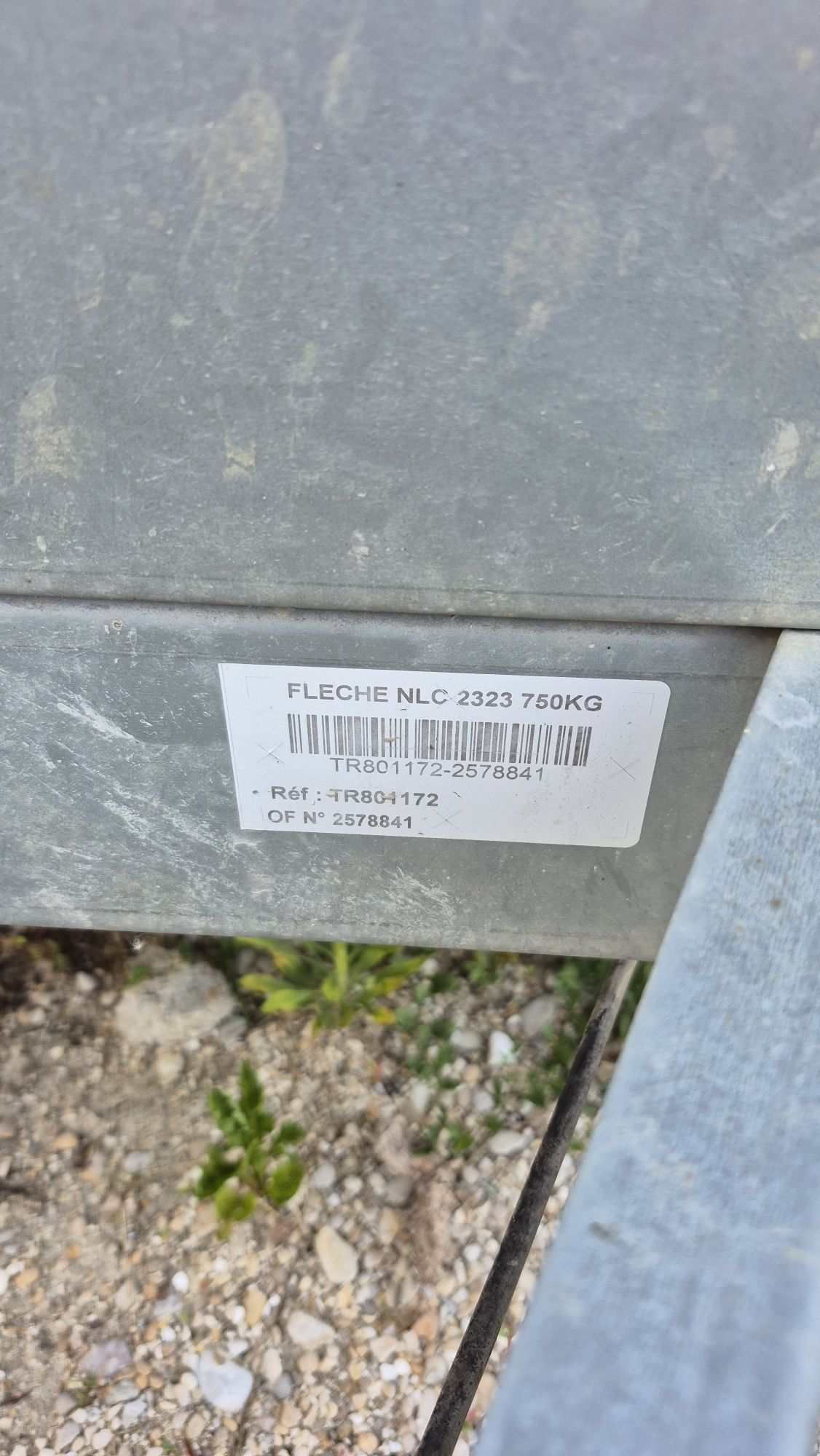 Vand remorca 750kg 2 axe