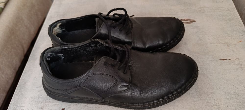 Кожаные мужские туфли