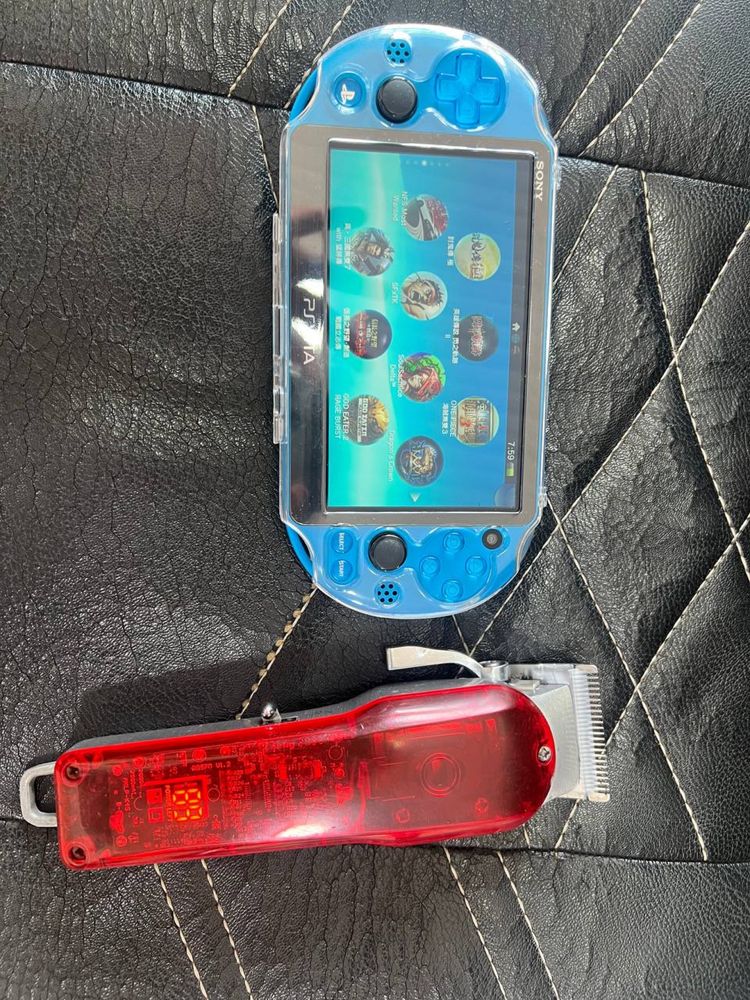 Ps vita и тример машинка