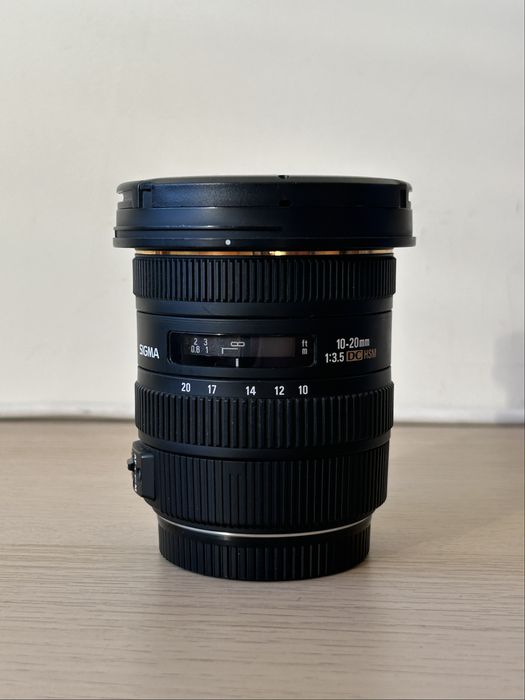 Обектив Sigma 10-20mm f/3.5 DC HSM за Canon EF-S