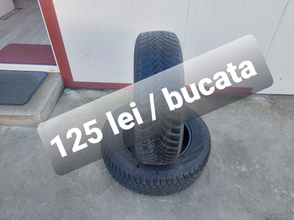 125 lei bucata! Set anvelope M+S/Iarna 225 65 17 Falken