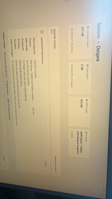 Vand URGENT laptop lenovo ideapad gaming