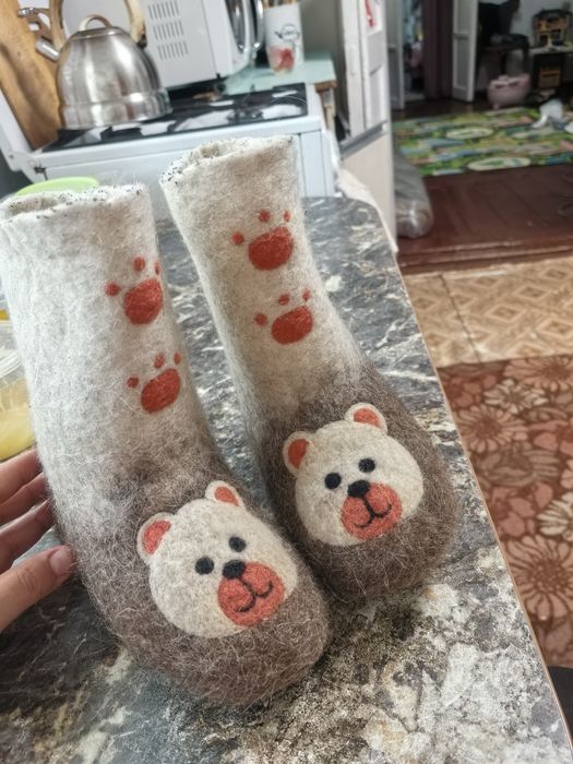 Валенки самокатки детские