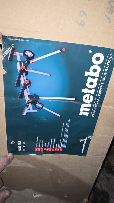 Metabo KSU 251.

Este un suport pliabil cu roți pentru feră