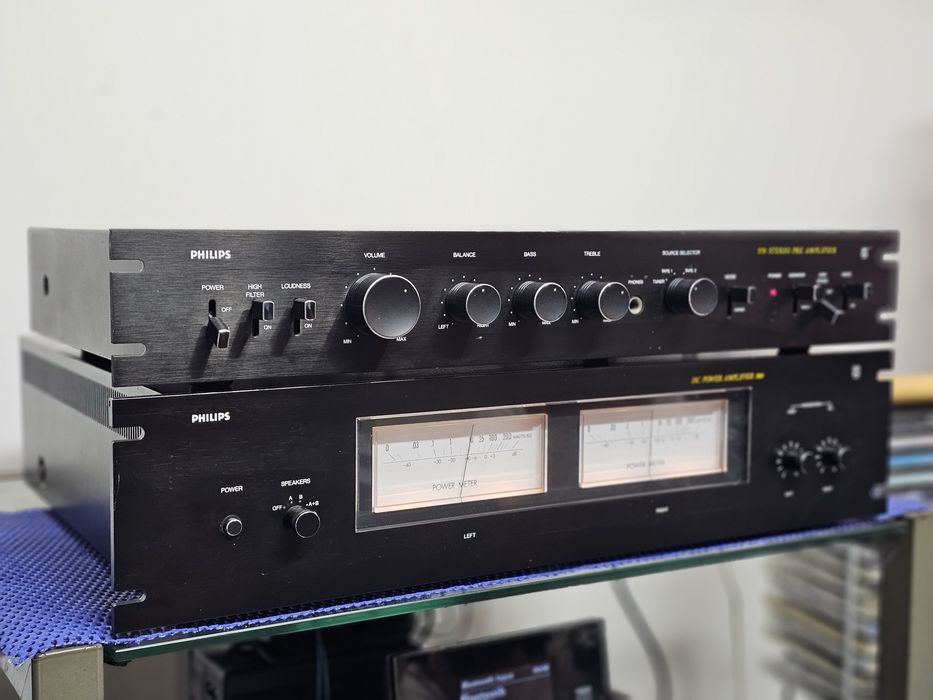 Amplificator Philips 380 si preamplificator Philips 270