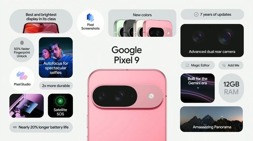Google Pixel 9 официалка