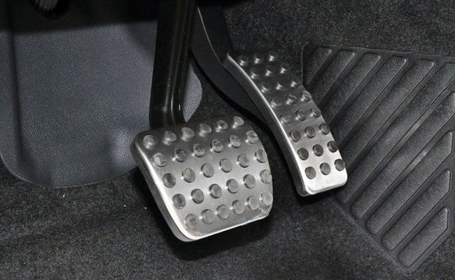 Ornamente INOX pedale AMG - Mercedes A, B, CLA, GLA, M, GL, GLE, GLS