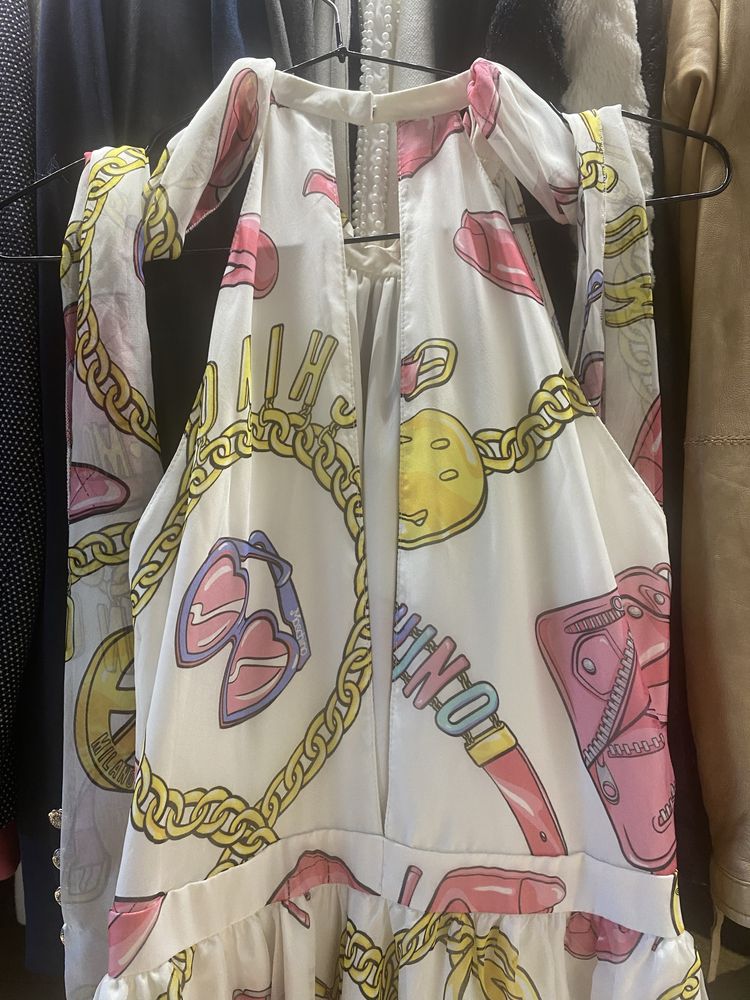 Rochie print Moschino, mărimea M