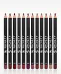 Set de 12 bucăți creion pentru buze culoare nud, rezistent