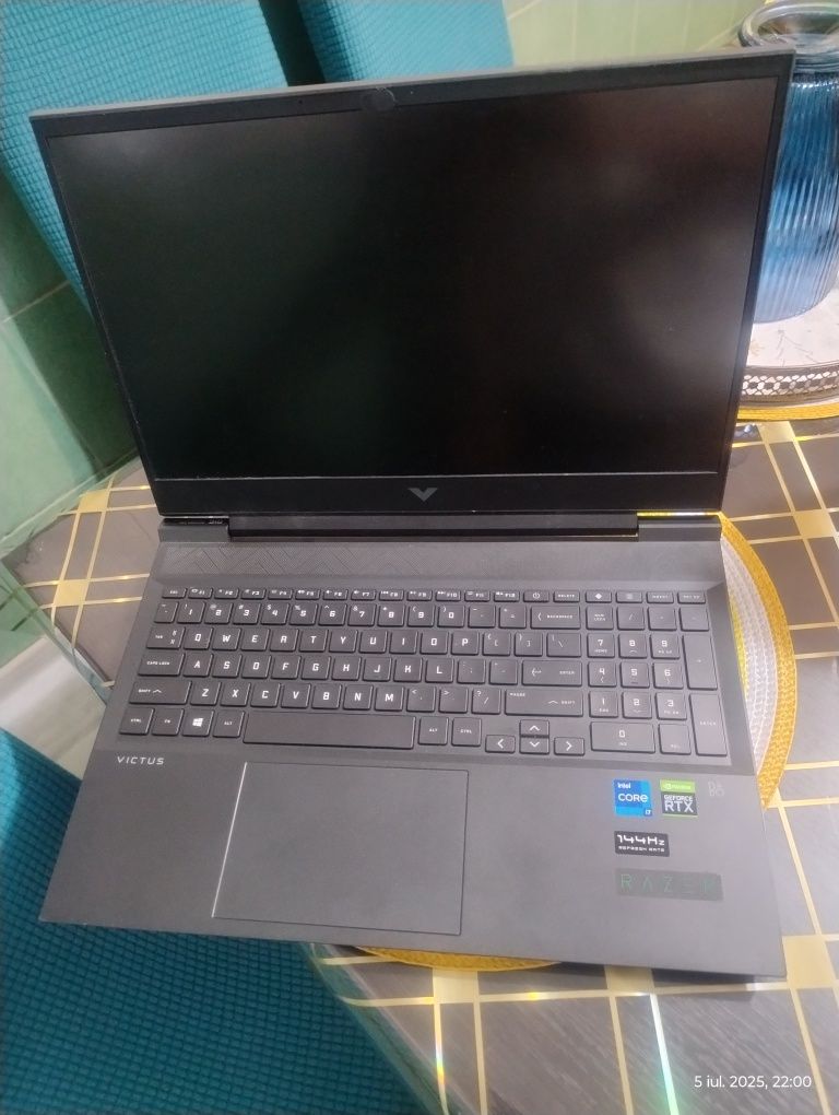 Laptop gaming HP Victus i7 RTX 3060