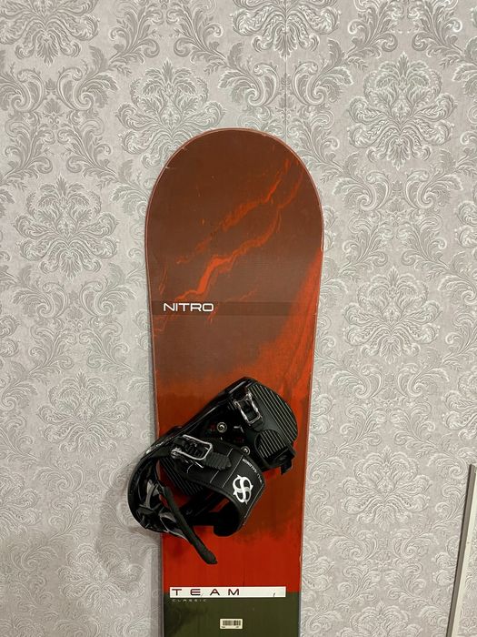 Placa snowboard 155 cm nitro cu legaturi
