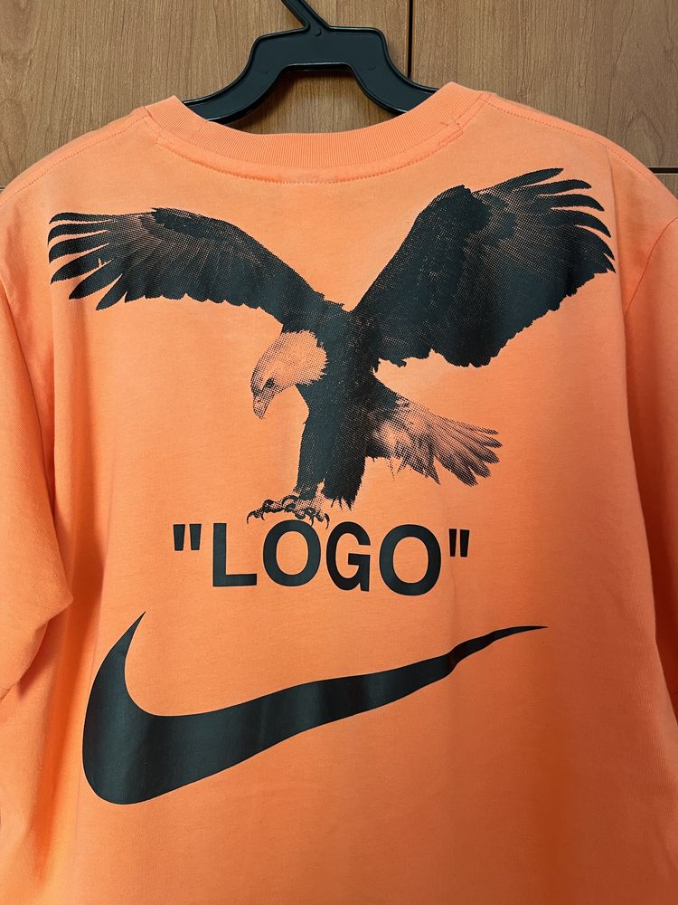 Off white x Nike lab NRG A6 Tee Light Wild Mango