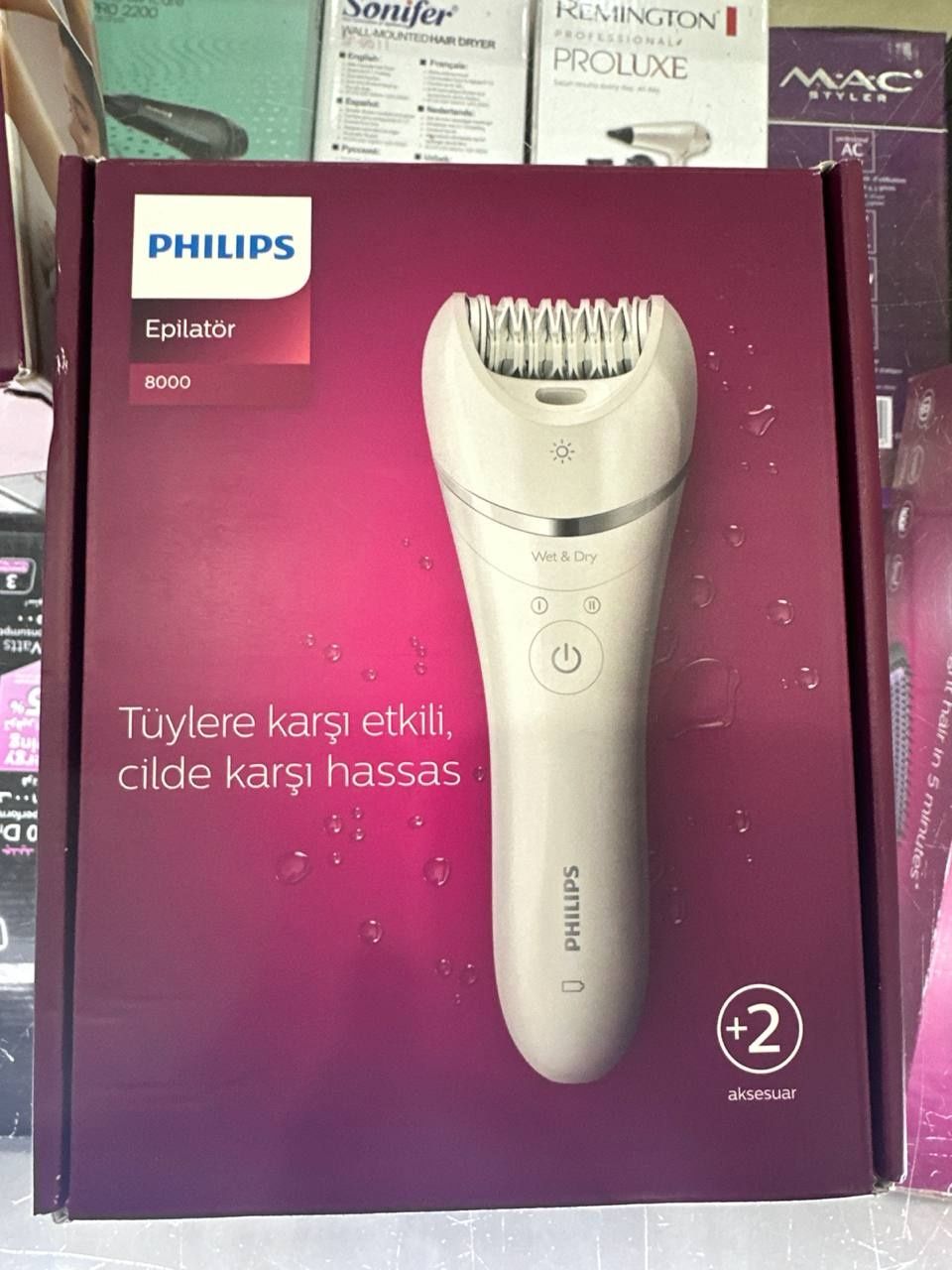 Braun Philips эпилятори в ассортименте