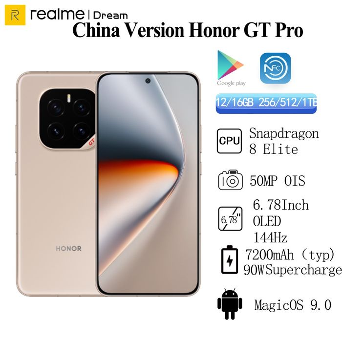 Honor gt pro 16 512 xolati ideal