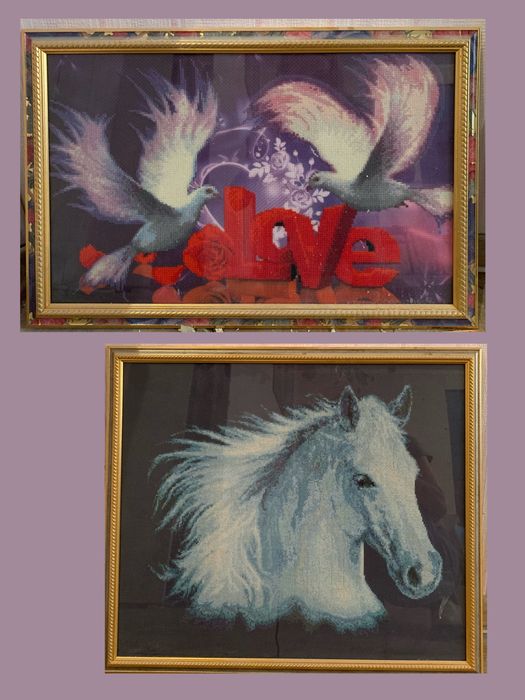 Картины разных размеров