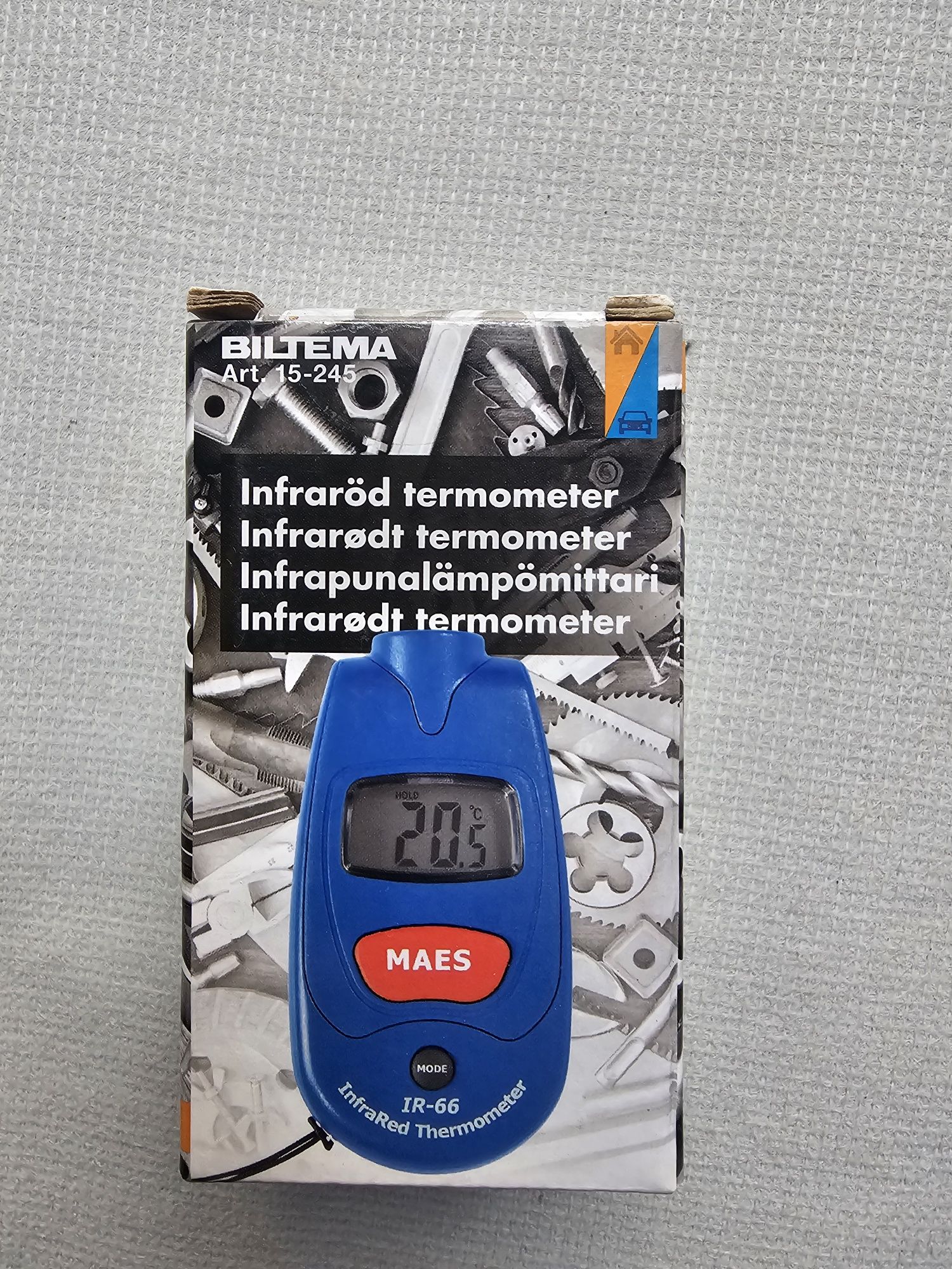 Termometru cu infraroșu IR66 / ORIGINAL / sigilat