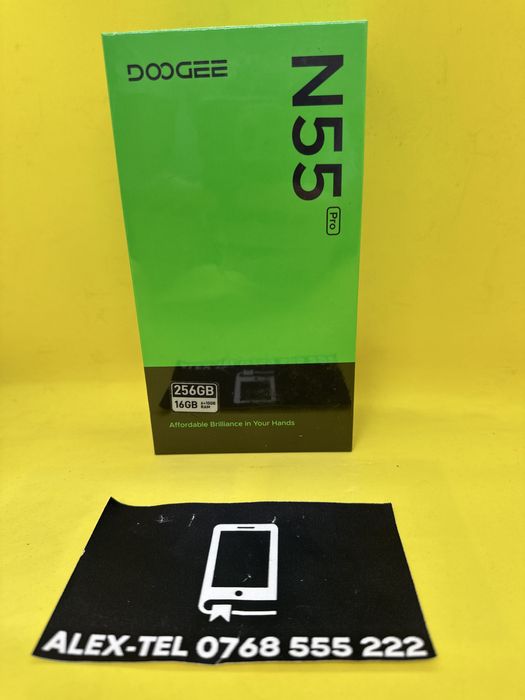 Telefon Mobil Doogee N55 Pro 256GB 6GB-Ram Sigilat Nou