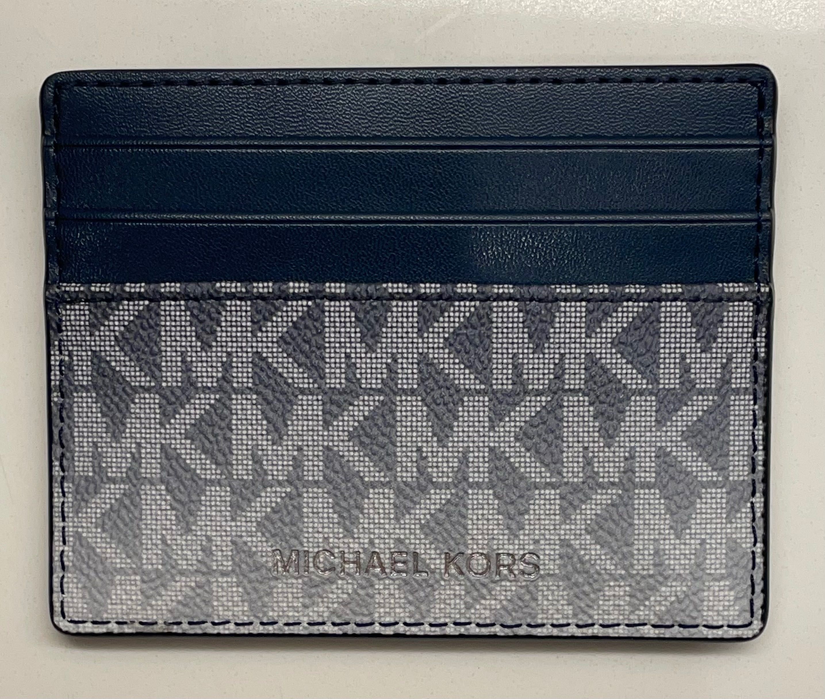 Michael Kors чехол для карт с логотипом Cooper Signature 100% кожа