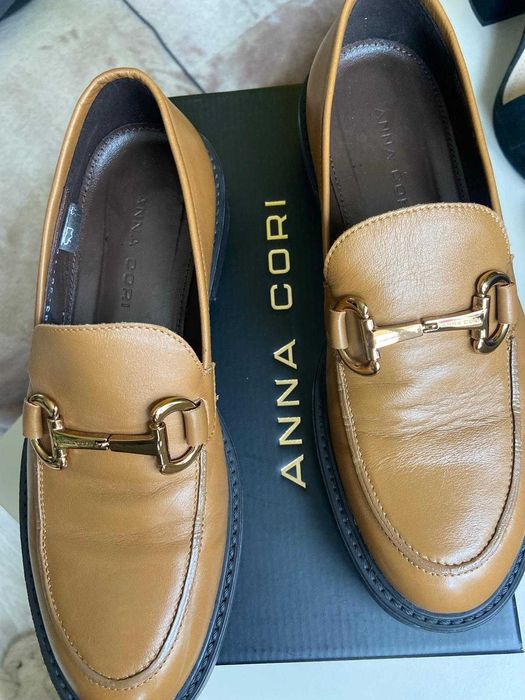 Vand pantofi piele Anna Cori