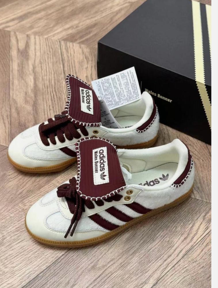 adidas Samba Ponyx Wales Bonner Low Cream White