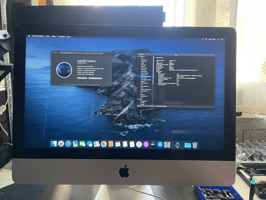 Apple iMac 21.5″ A1418 (Late 2013) – i5-4570R, 8GB RAM, macOS Catalina
