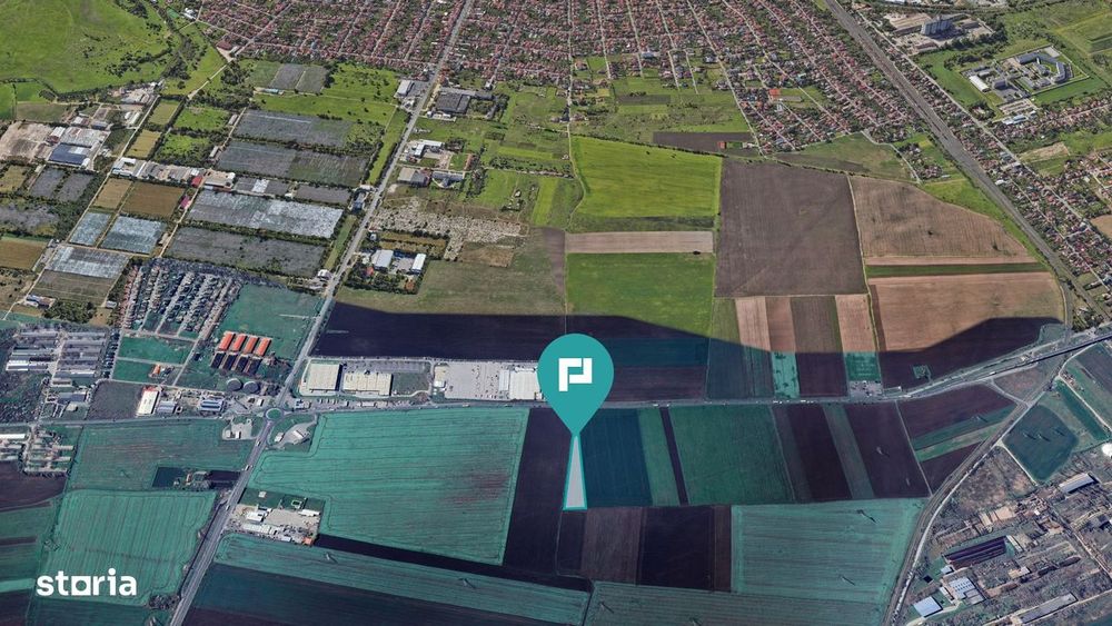 Teren 3500 mp extravilan agricol pe centura Arad