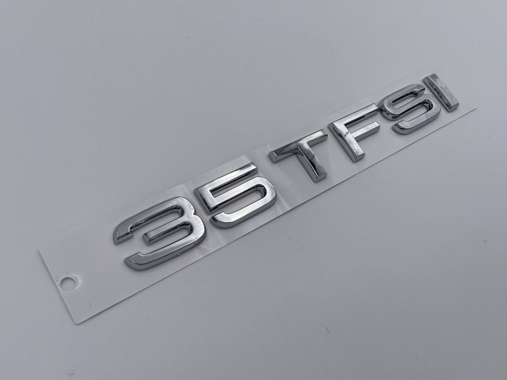 Emblema Audi 35 TFSI crom