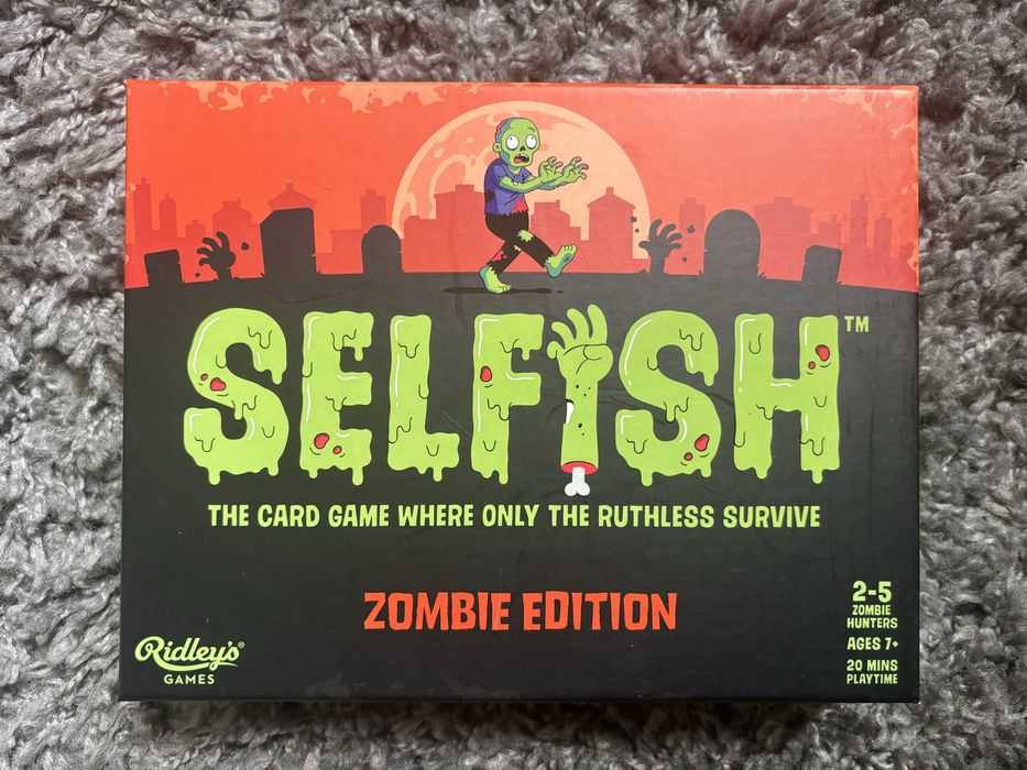 Настолна игра Selfish zombie edition