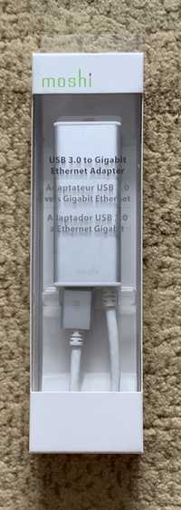 Vand Moshi USB 3.0 to Gigabit Ethernet Adapter - Silver - placa retea