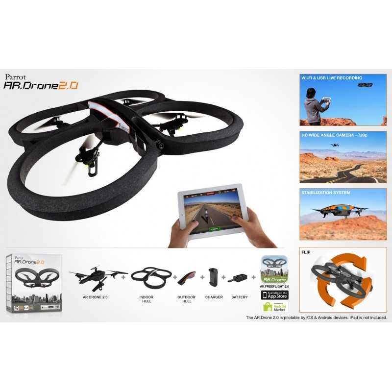 Dronă Parrot AR.Drone 2.0 Elite Edition - Bej Nisip