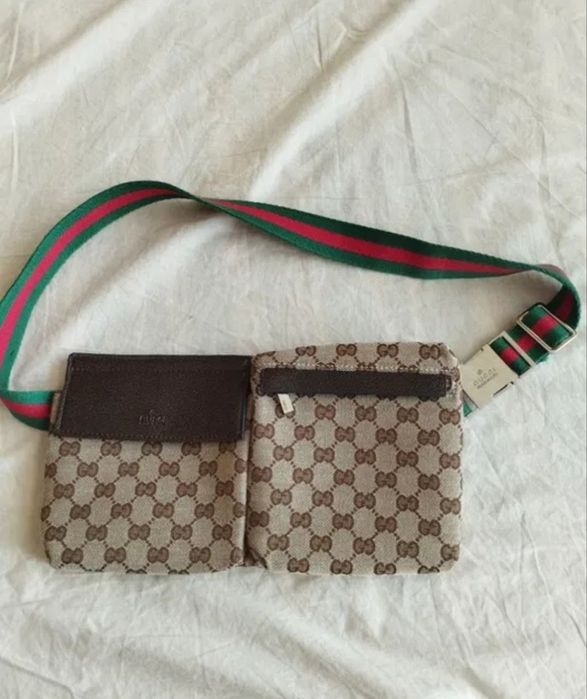 Gucci GG Supreme Messenger / Belt Bag – оригинална, 100% автентична