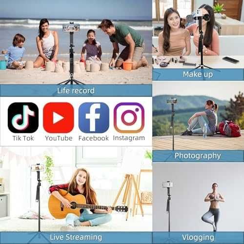 Нов Автоматичен 360° статив със следене на лице Bluetooth дистанционно