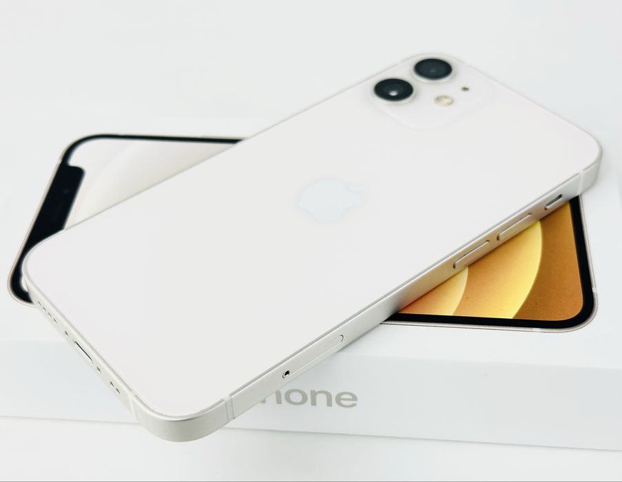 Apple iPhone 12 mini 256GB White 100% Батерия! Гаранция!